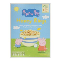 PEPPA PIG | Δημητριακά Honey Rings Με Μέλι 250gr