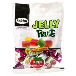 ΛΑΒΔΑΣ | Καραμέλες Jelly Fruits Φράουλα 100gr