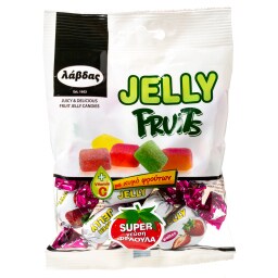 ΛΑΒΔΑΣ | Καραμέλες Jelly Fruits Φράουλα 100gr