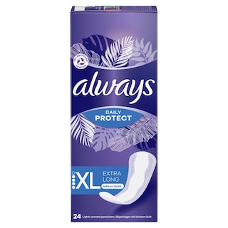 ALWAYS | Panty Liners Daily Protect Extra Long 24 Pieces