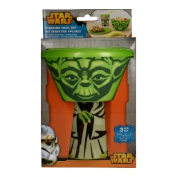 STARWARS | ΣΕΤ ΦΑΓΗΤΟΔΟΧΕΙΟ STAR WARS 3 ΤΕΜ