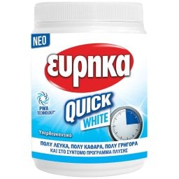 ΕΥΡΗΚΑ | Υπερλευκαντικό Quick White Σκόνη 400g
