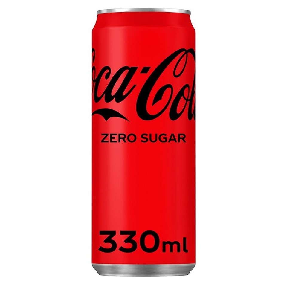 COCA COLA Αναψυκτικό Cola Zero Κουτί 330ml