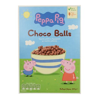 PEPPA PIG | ΔΗΜΗΤΡΙΑΚΑ PEPPA PIG CHOCO BALLS 250 GR