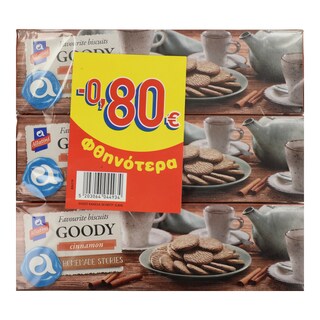 GOODY | COOKIES  3X185GR