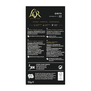 LOR | Κάψουλες Καφέ Espresso Onyx 10x5.2g