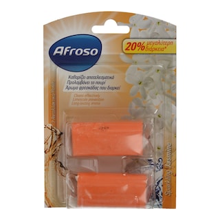 AFROSO | WC REFILL ΓΙΑΣΕΜΙ 2 X 40 GR