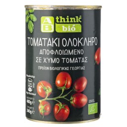 ΑΒ THINK BIO | Τομάτα Αποφλοιωμένη Bio 400g