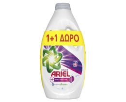 ARIEL | Υγρό Πλυντηρίου Ρούχων Fiber Care 22+22 Μεζούρες Δώρο