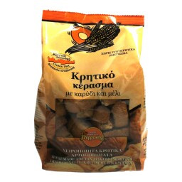 - | ΚΟΥΛΟΥΡΙΑ ΓΛΥΚΑ ΚΡΗΤΙΚΟ ΚΕΡΑΣΜΑ ΜΕ ΚΑΡΥΔΙΑ ΚΑΙ ΜΕΛΙ 400 GR