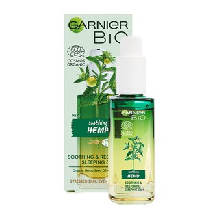 GARNIER | Κρέμα Νύχτας Bio Ενυδατική Έλαιο Κάνναβης 30ml