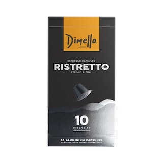 DIMELLO | Coffee Capsules Espresso Ristretto 10x5.6g