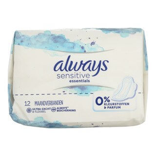 ALWAYS | ΣΕΡΒΙΕΤΕΣ SENSITIVE ESSENTIALS LONG 12 TΕΜ