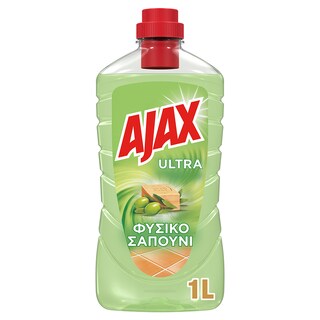 AJAX | ULTRA | ΥΓΡΟ ΓΕΝΙΚΟΥ ΚΑΘΑΡΙΣΜΟΥ ΦΥΣΙΚΟ ΣΑΠΟΥΝΙ 1 LT