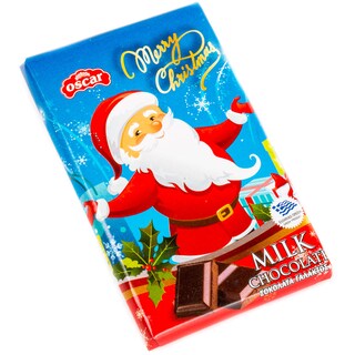 OSCAR | ΠΛΑΚΙΔΙΟ ΓΑΛΑΚΤΟΣ MERRY CHRISTMAS 25 GR MERRY CHRISTMAS 25 GR
