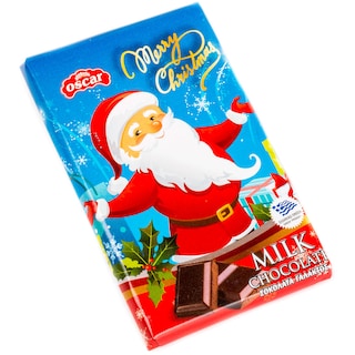 OSCAR | ΠΛΑΚΙΔΙΟ ΓΑΛΑΚΤΟΣ MERRY CHRISTMAS 25 GR MERRY CHRISTMAS 25 GR