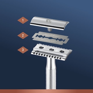 GILLETTE | KING C | Ξυράφια Διπλής Ακμής Ανταλλακτικά 10 Τεμάχια