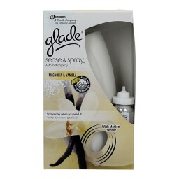 GLADE | ΑΠΟΣΜΗΤΙΚΟ ΧΩΡΟΥ ΑΥΤΟΜΑΤΟ SENSE AND SPRAY ΜΑΝΟΛΙΑ ΚΑΙ ΛΕΒΑΝΤΑ SET 18 ML