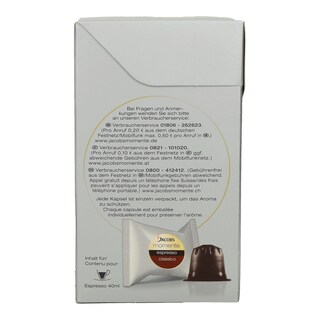 JACOBS | ΚΑΨΟΥΛΕΣ ΓΙΑ ΜΗΧΑΝΗ ΚΑΦΕ ESPRESSO CLASSICO 10 ΤΕΜ 53 GR