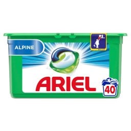 ARIEL | Kάψουλες Πλυντηρίου Ρούχων Allin1 Pods Alpine 40 Τεμάχια