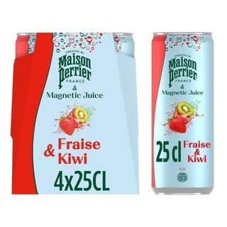PERRIER | PERRIER&JUICE STRW/KIWI  4Χ250ML