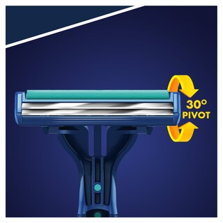 GILLETTE | BLUE II PLUS SLALOM | Razor Disposable Plus Slalom 10 Pieces