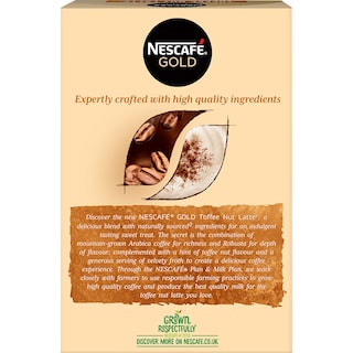 NESCAFE | GOLD | Στιγμιαίος Καφές Gold Toffee Nut Latte 156gr