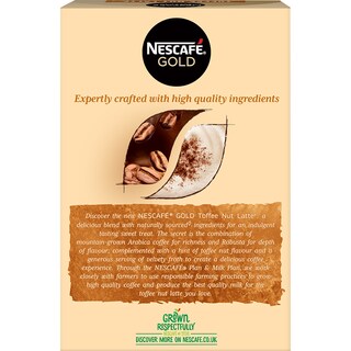 NESCAFE | GOLD | NESCAFE GOLD TOFFEENUT LATTE 8X19G