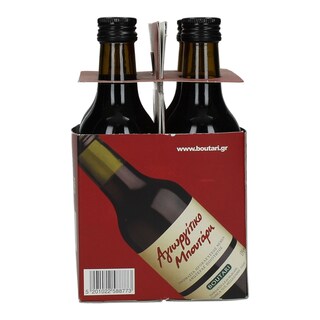 ΜΠΟΥΤΑΡΗ | ΟΙΝΟΣ ΕΡΥΘΡΟΣ ΑΓΙΟΡΓΗΤΙΚΟ 4 Χ 187 ML