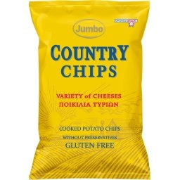 JUMBO | Τσιπς Ποικιλία Τυριών Χωρίς Γλουτένη 150g