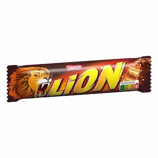 LION | Γκοφρέτα Σοκολάτα Γάλακτος με Καραμέλα 42g