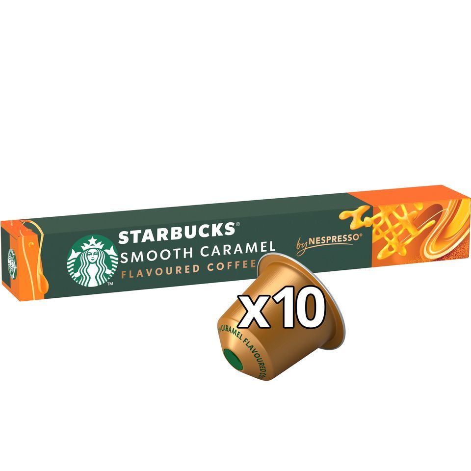 STARBUCKS Κάψουλες Καφέ Smooth Caramel 51g