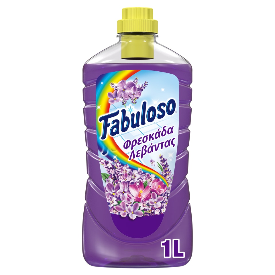 FABULOSO Υγρό Καθαρισμού Φρεσκάδα Λεβάντας 1lt