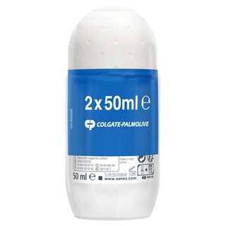 SANEX | Αποσμητικό Roll On Zero% Extra Control 50ml 1+1 Δώρο