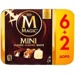 MAGIC | ICE CREAM ΞΥΛΑΚΙΑ MAGIC ΜΙΝΙ 8 X 352 GR 6+2X50GR