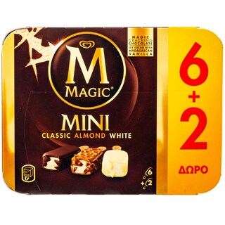 MAGIC | Παγωτό Ξυλάκι Magic Mini 8X50gr 6+2X50GR