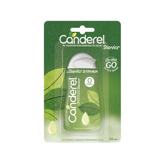 CANDEREL | Υποκατάστατο Ζάχαρης Στέβια Υγρό 50ml