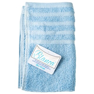 BLANCA | TOWEL 30X50 BLUE 100%COTTON 500ΓΡ