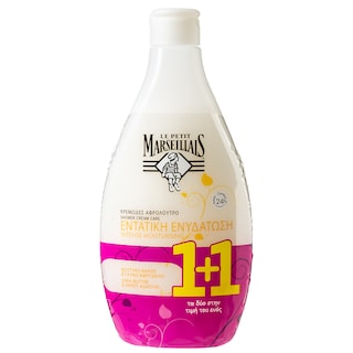 LE PETIT MARSEILLAIS | Αφρόλουτρο Βούτυρο Καριτέ & Αμύγδαλο 400ml 1+1 Δώρο