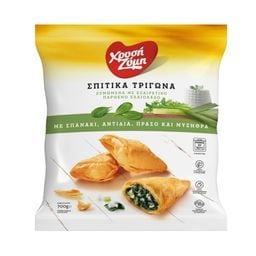 ΧΡΥΣΗ ΖΥΜΗ | Σπιτικά Τρίγωνα με Σπανάκι Αντίδια Πράσο Μυζήθρα 700g