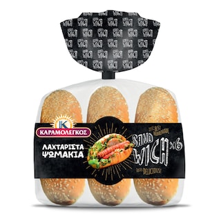 ΚΑΡΑΜΟΛΕΓΚΟΣ | Ψωμάκια Sandwich 480g