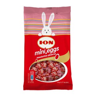 ΙΟΝ | Σοκολατίνια Γάλακτος Mini Eggs Φράουλα 141g