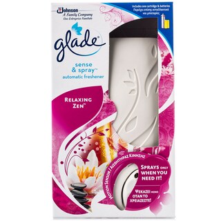 GLADE | ΑΠΟΣΜΗΤΙΚΟ ΧΩΡΟΥ ΑΥΤΟΜΑΤΟ SENSE AND SPRAY RELAXING ZEN SET 18 ML
