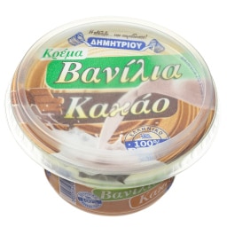 ΔΗΜΗΤΡΙΟΥ | Κρέμα Βανίλια Κακάο 180g
