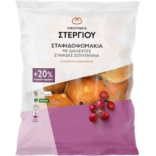ΣΤΕΡΓΙΟΥ | Σταφιδόψωμα  290g