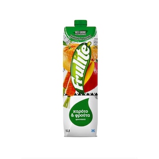 FRULITE | Φρουτοποτό Καρότο Πορτοκάλι Μάνγκο 1 lt