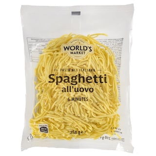 WORLD'S MARKET | Φρέσκα Ζυμαρικά Σπαγγέτι 250g
