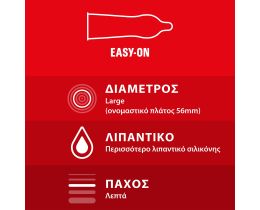 DUREX | Προφυλακτικά Total Contact Thin Feel & Extra Lube 12 Τεμάχια