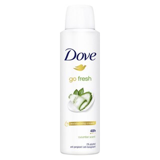 DOVE | Aποσμητικό Spray Go Fresh Cucumber 150ml 1+1 Δώρο