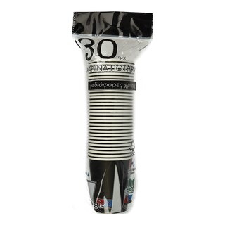 - | Ποτήρια Χάρτινα 235ml 30 Τεμάχια
